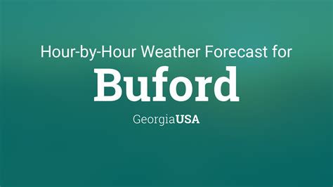 Check out our current live radar and weather forecasts for Buford, Georgia to help plan your day. . Buford hourly weather